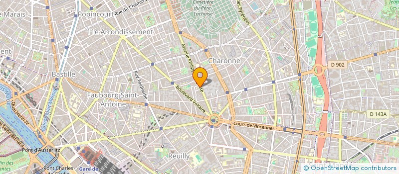 localisation de l'entreprise NEW TECHNOLOGIES  PARIS