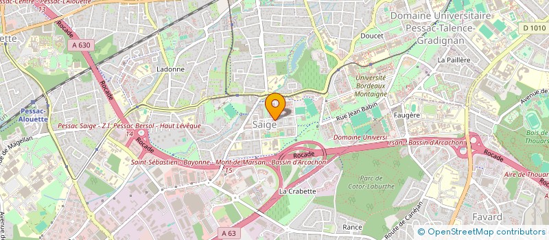 localisation de l'entreprise NEW TECHNOLOGY AND DIGITAL SERVICES  CENON