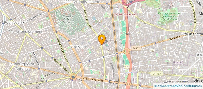 localisation de l'entreprise NEW TELECOM à PARIS