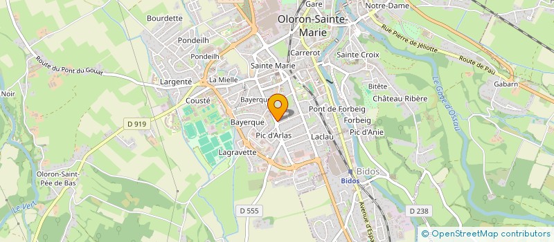 localisation de l'entreprise NEW TENDANCE 64  OLORON-SAINTE-MARIE