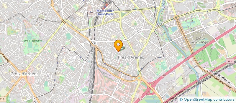 localisation de l'entreprise NEW TENDANCE ENERGIE à MONTPELLIER