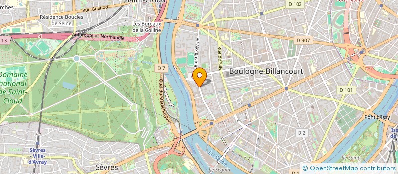 localisation de l'entreprise NEW TOKOYAMA à BOULOGNE-BILLANCOURT