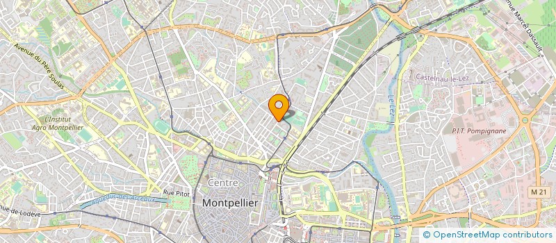 localisation de l'entreprise NEW TRACK à MONTPELLIER