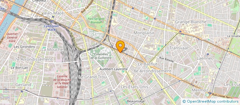 localisation de l'entreprise NEW TRAM  LYON