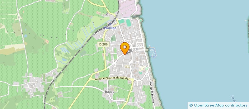 localisation de l'entreprise NEW TURN  PAUILLAC