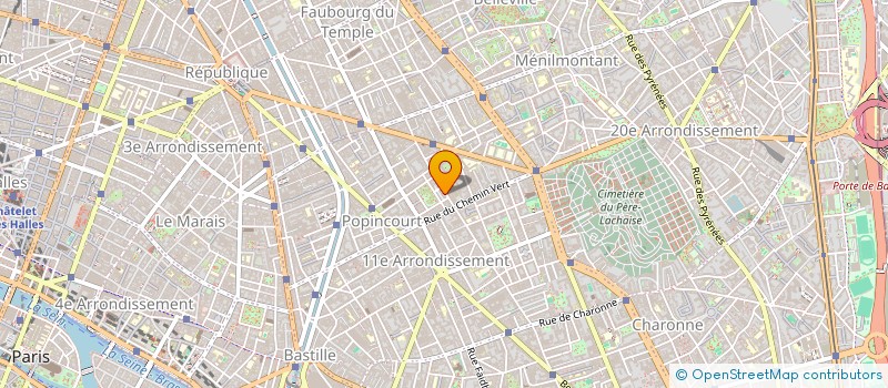 localisation de l'entreprise NEW VASANA à PARIS