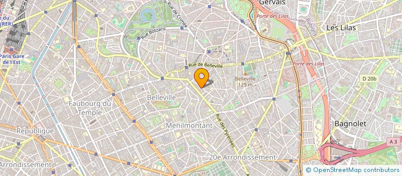 localisation de l'entreprise NEW VIANDES  PARIS