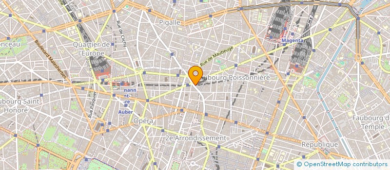 localisation de l'entreprise NEW VIE  PARIS