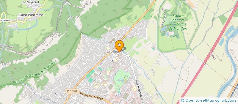 localisation de l'entreprise NEW VISION COMPANY FRANCE  CROLLES