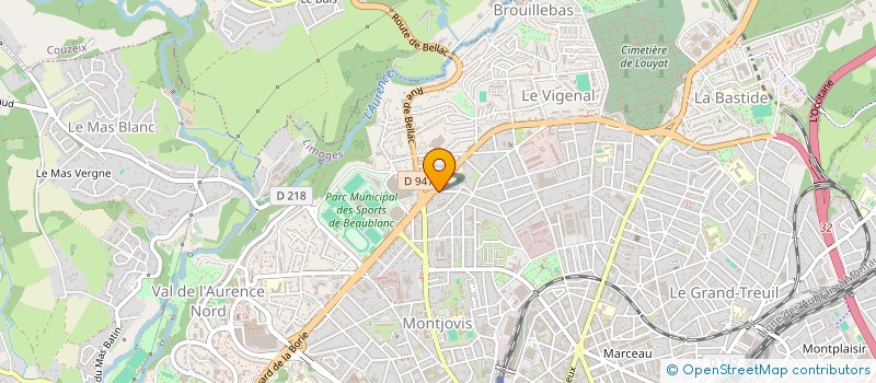localisation de l'entreprise NEW WAVE ENERGIES à LIMOGES