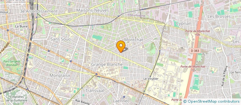 localisation de l'entreprise NEW WAVES  LYON