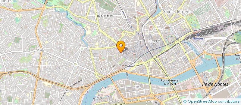 localisation de l'entreprise NEW WAVES SA à NANTES