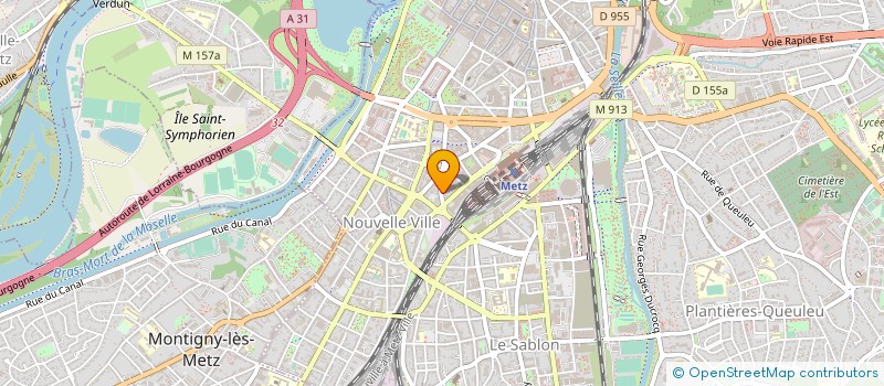 localisation de l'entreprise NEW WAY PERMIS  METZ