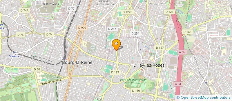 localisation de l'entreprise NEW WAY TRAVELING  L'HAY-LES-ROSES