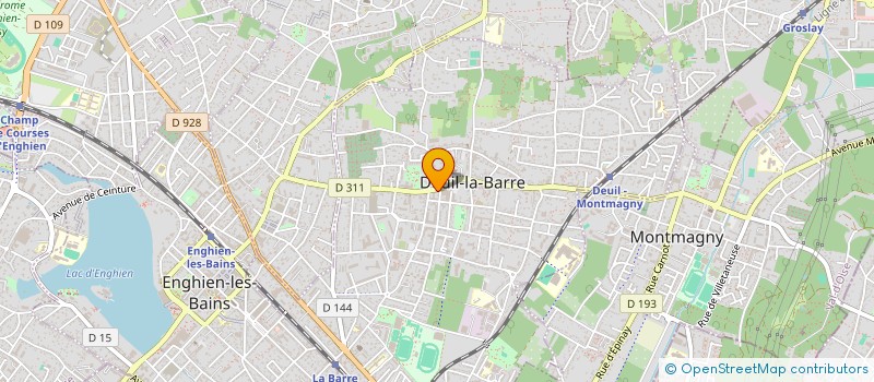 localisation de l'entreprise NEW WORLD WIND  DEUIL-LA-BARRE