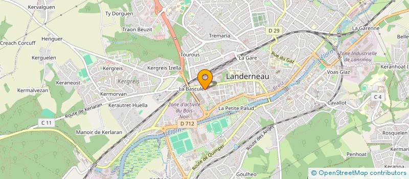 localisation de l'entreprise NEW YORK FIT à LANDERNEAU