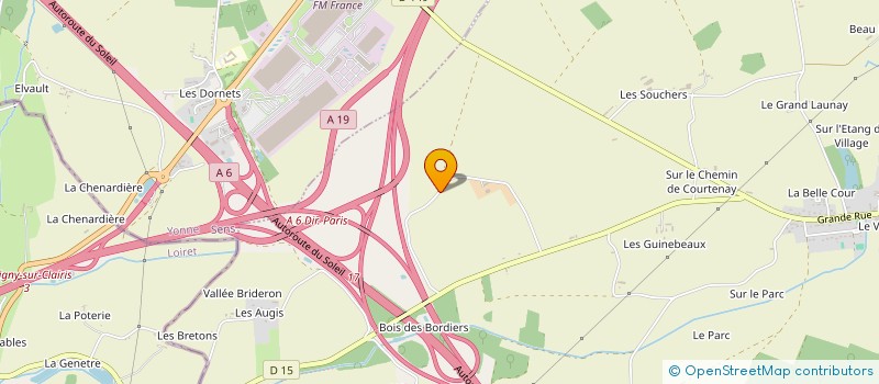 localisation de l'entreprise NEWAPI à PIFFONDS