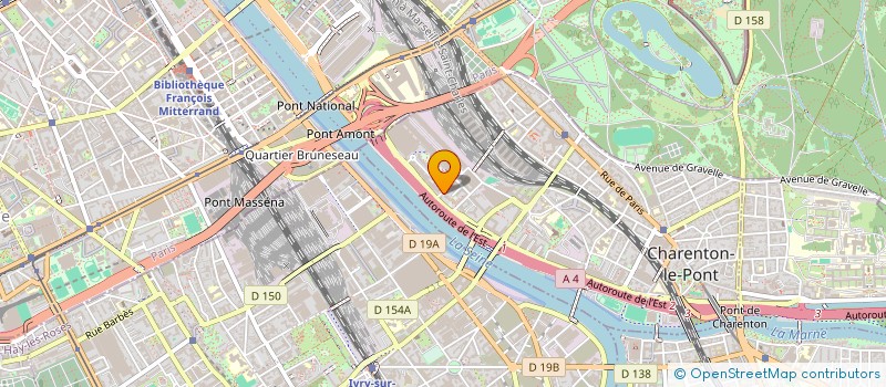 localisation de l'entreprise NEWAY à CHARENTON-LE-PONT