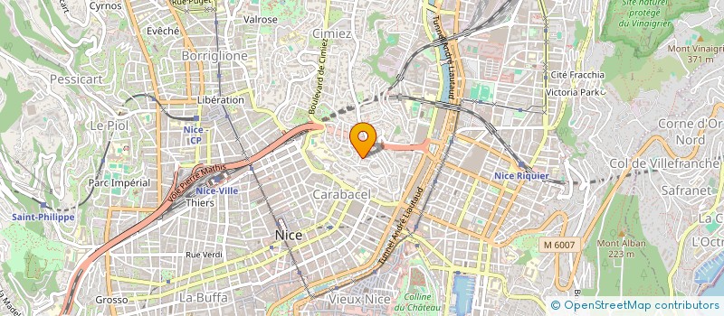 localisation de l'entreprise NEWBEL à NICE