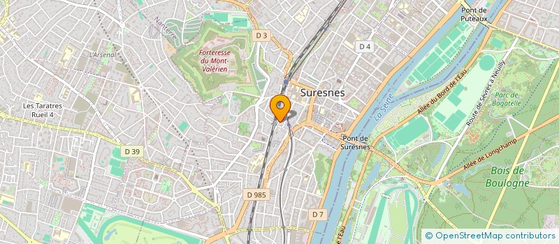 localisation de l'entreprise NEWBEL IMMO à SURESNES