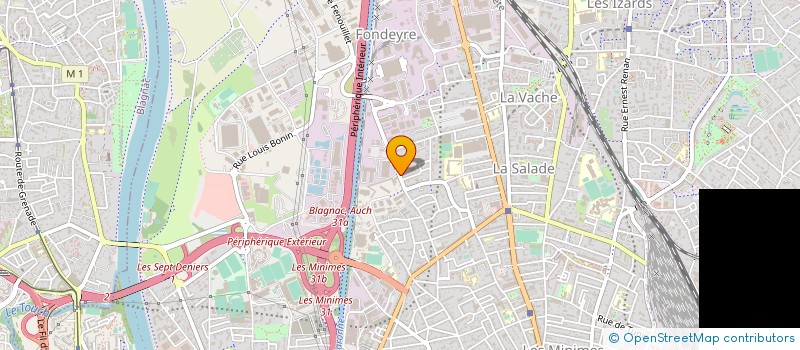 localisation de l'entreprise NEWBOX à TOULOUSE