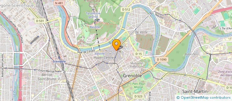 localisation de l'entreprise NEWCASTLE  GRENOBLE