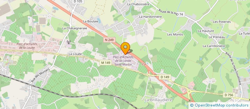 localisation de l'entreprise NEWCLIP TECHNICS à HAUTE-GOULAINE