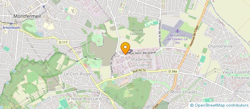 localisation de l'entreprise NEWCO à CHELLES