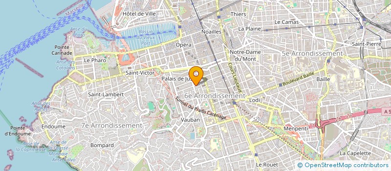 localisation de l'entreprise NEWCO à MARSEILLE