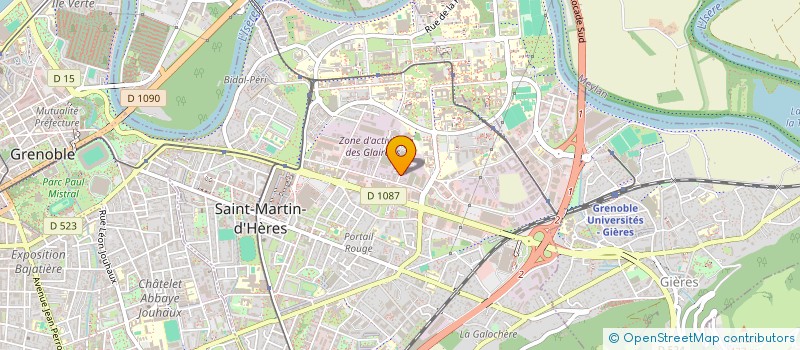 localisation de l'entreprise NEWCO ALMA  SAINT-MARTIN-D'HERES