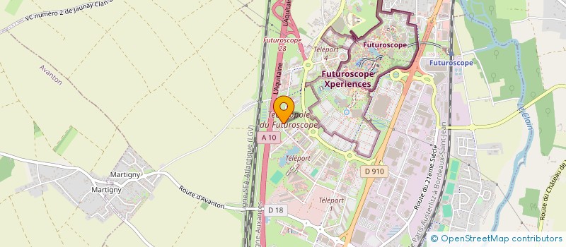 localisation de l'entreprise NEWCO APPART IVRY  CHASSENEUIL-DU-POITOU