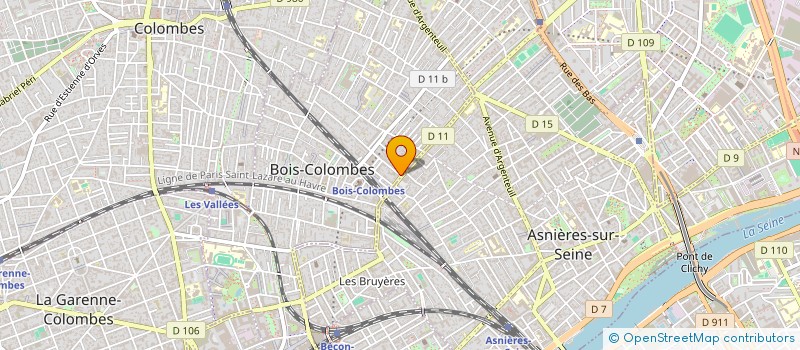 localisation de l'entreprise NEWCO INGENIERIE à BOIS-COLOMBES
