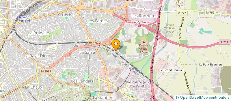 localisation de l'entreprise NEWCO SOLAR  CLERMONT-FERRAND