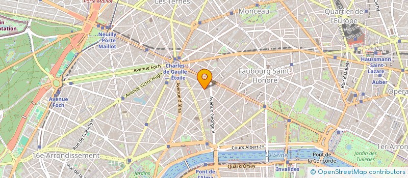 localisation de l'entreprise NEWCO W  PARIS