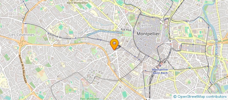 localisation de l'entreprise NEWCODE à MONTPELLIER