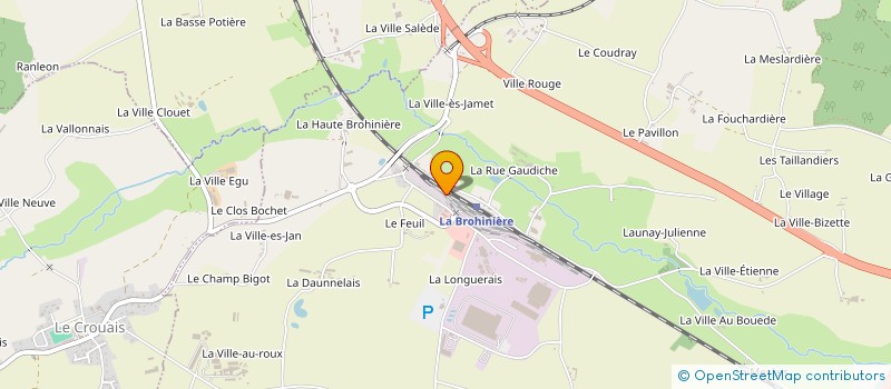 localisation de l'entreprise NEWCOLD FR OPERATIONS  MONTAUBAN-DE-BRETAGNE