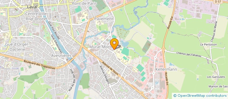 localisation de l'entreprise NEWCOM à LAVAL