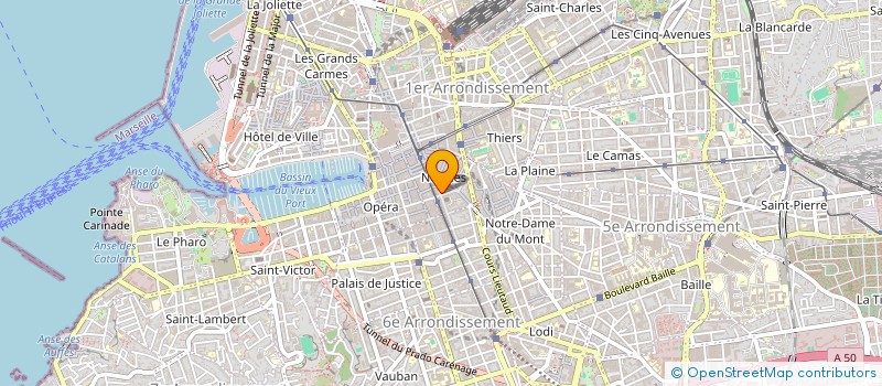 localisation de l'entreprise NEWCOM à MARSEILLE