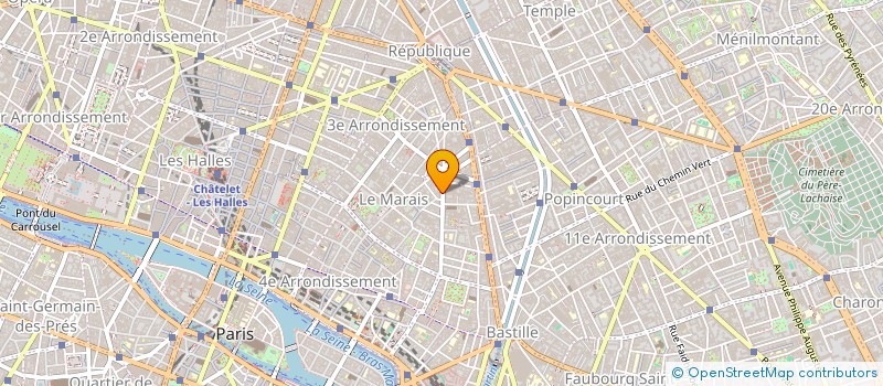 localisation de l'entreprise NEWCOM COMMUNICATION JML à PARIS