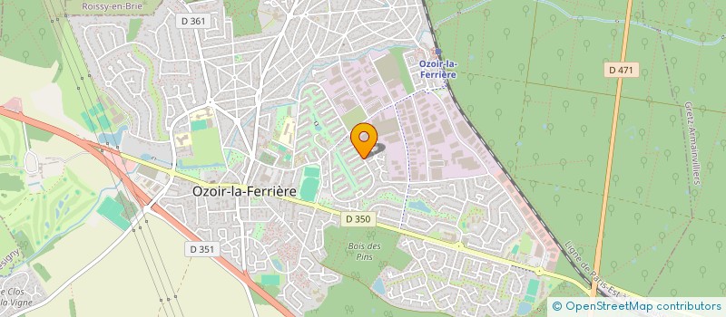 localisation de l'entreprise NEWCOM FRANCE à OZOIR-LA-FERRIERE