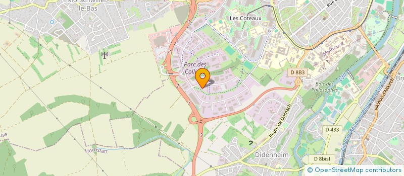 localisation de l'entreprise NEWCOMOORINGS  BRUNSTATT-DIDENHEIM