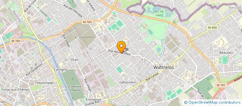 localisation de l'entreprise NEWDAY INVEST  WATTRELOS