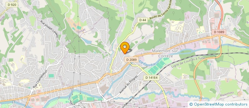 localisation de l'entreprise NEWDEV  MALEMORT