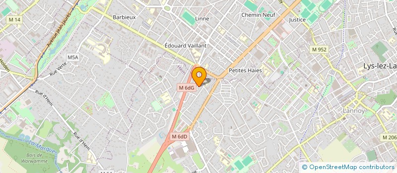 localisation de l'entreprise NEWDEVSOFT à HEM