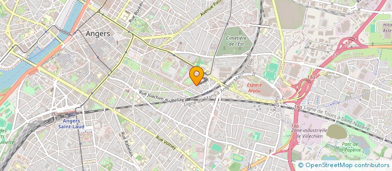 localisation de l'entreprise NEWDPAR à ANGERS