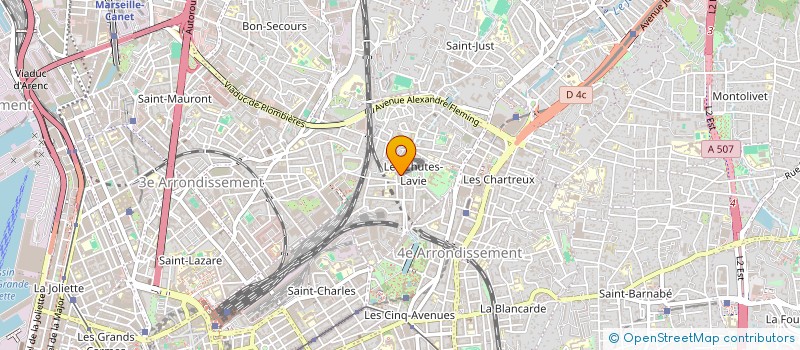 localisation de l'entreprise NEWDRIVER à MARSEILLE