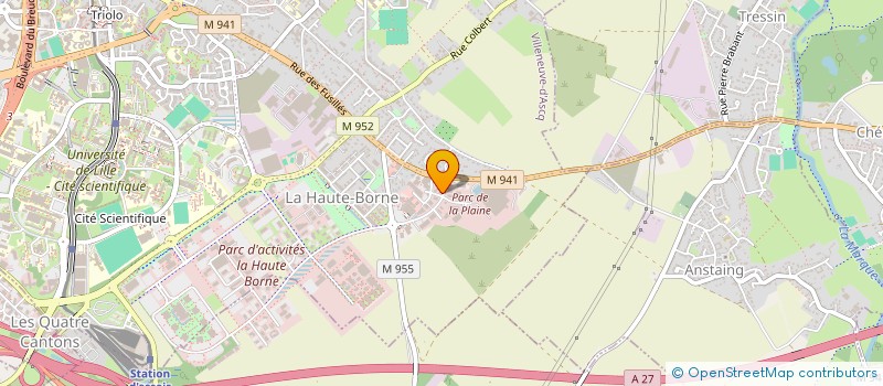 localisation de l'entreprise NEWEAR à VILLENEUVE-D'ASCQ