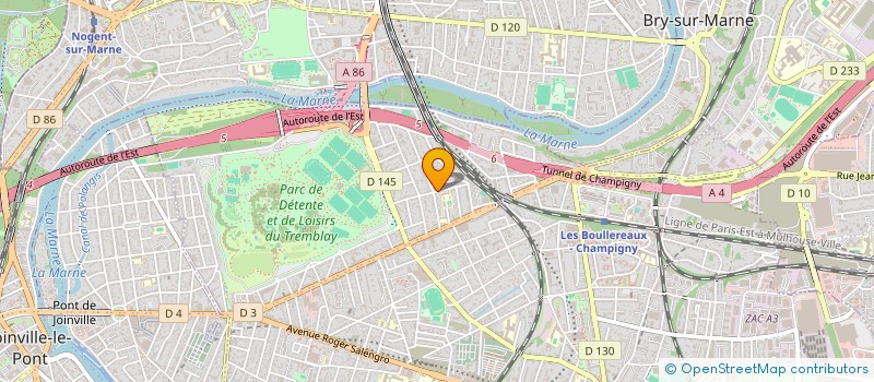 localisation de l'entreprise NEWEK CORP à CHAMPIGNY-SUR-MARNE