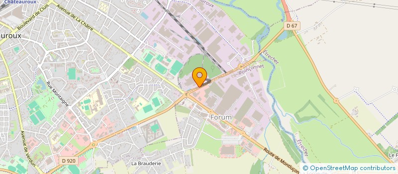 localisation de l'entreprise NEWELL INTERNATIONAL INVESTMENT SAS à CHATEAUROUX
