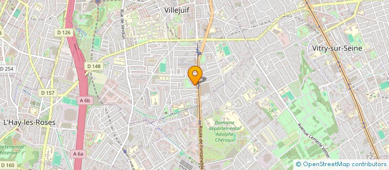 localisation de l'entreprise NEWFACT MUSIC  VILLEJUIF